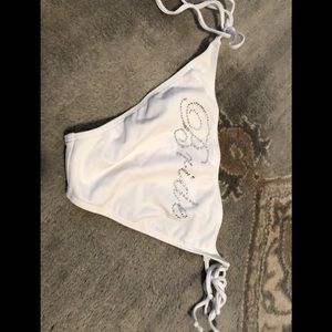 Bride White Bottom Bikini